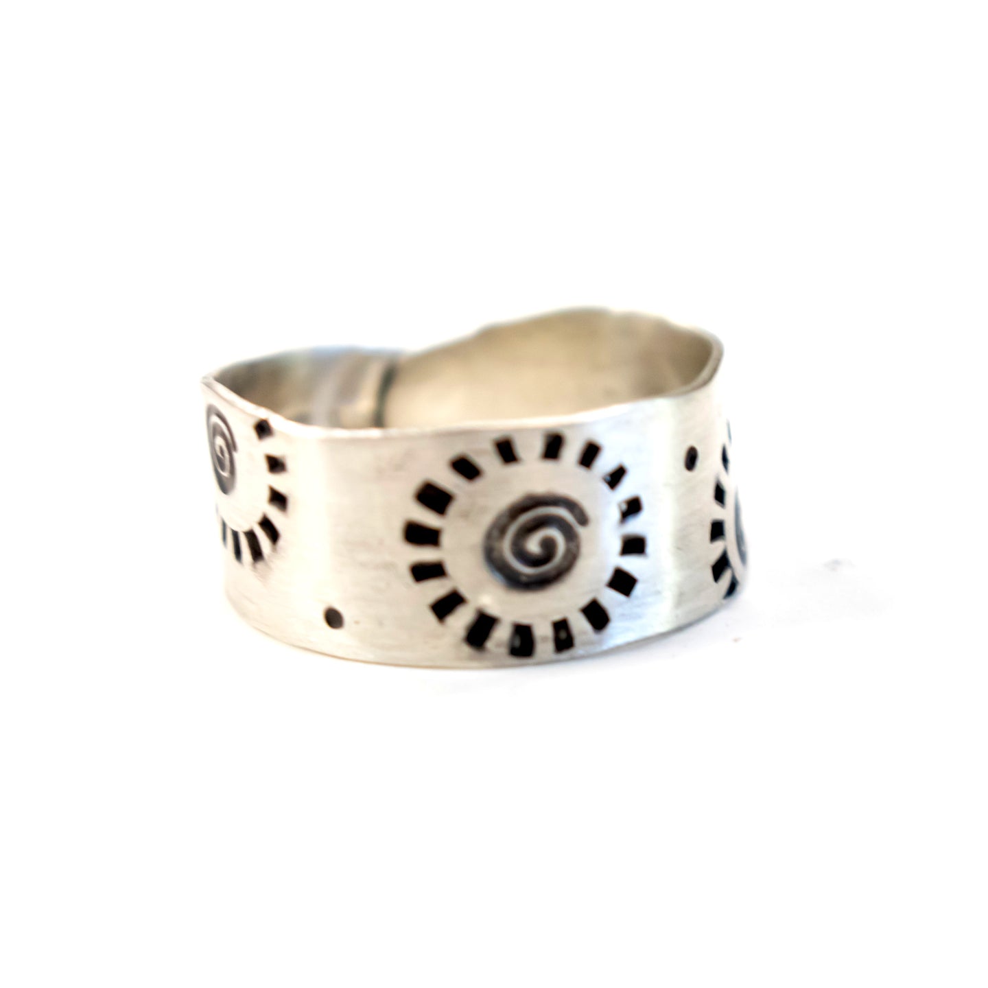 Sterling Silver Adjustable Band Ring-Womens-LittleGreenRoomJewelry-LittleGreenRoomJewelry